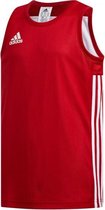 adidas 3G Speed Reversible Shirt kinderen - sportshirts - rood - maat 116