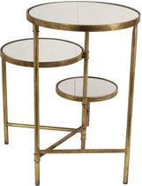 SVJ Home Decorations Mensa Tafel - H60 x Ø37 cm - Goud