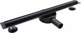 Clp Comfort Slim Douchegoot - Zwart 700 mm