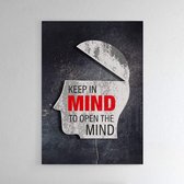 Keep In Mind - Walljar - Wanddecoratie - Poster