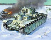 Zvezda - Soviet Tank T-35 (Zve6203) - modelbouwsets, hobbybouwspeelgoed voor kinderen, modelverf en accessoires