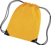 Bagbase Premium Gymsac Waterbestendige Zak (11 Liter) (Pakket van 2) (Goud)