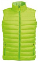 SOLS Herengolf Gewatteerde Waterafstotende Bodywarmer/Gilet (Neon Lime)