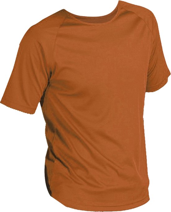 SOLS Heren Sportief T-Shirt met korte mouwen Performance (Oranje)