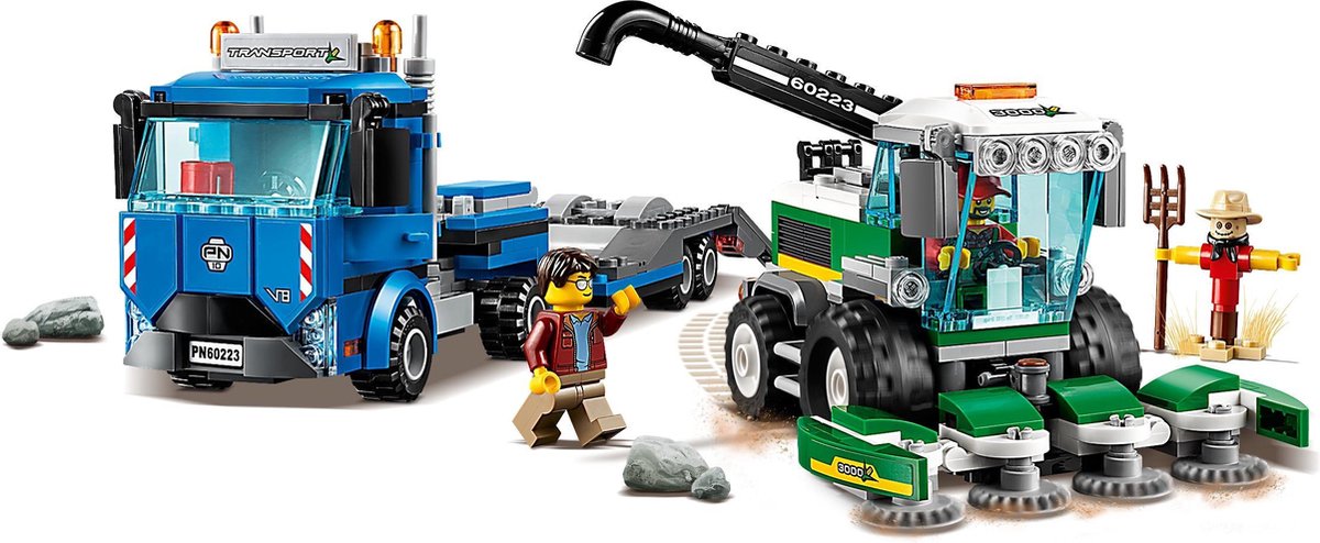 LEGO City Maaidorser Transport - 60223 | bol.com