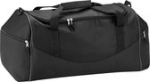 Quadra Teamkleding Holdall Duffelzak (55 Liter) (Zwart/Grafiet)
