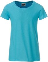 James and Nicholson Meisjes Basic T-Shirt (Pacifisch Blauw)