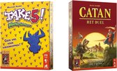 Spellenbundel - Kaartspellen - 2 Stuks - Take 5! & Catan: Het Duel