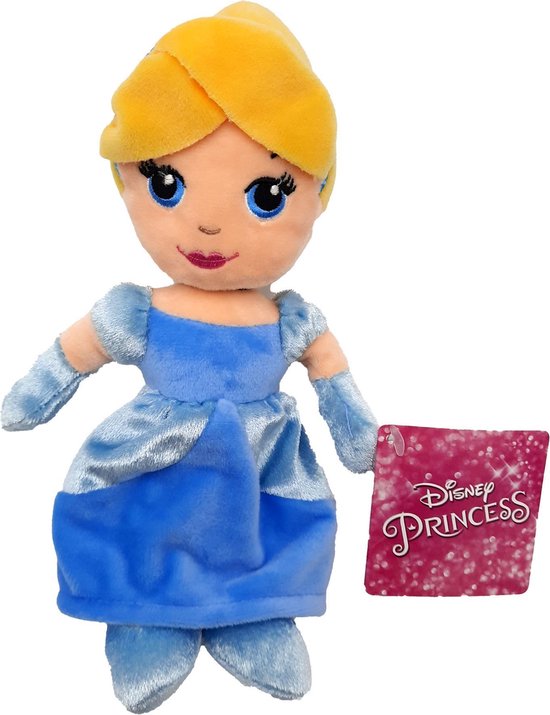 Disney Princess - Knuffel - Cinderella - Pluche - 23 cm | bol.com