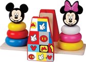 Disney Stapeltoren Weegschaal Mickey & Minnie Mouse 23 Cm Hout