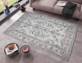 Vintage vloerkleed Vivian - grijs 160x230 cm