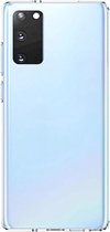 Shop4 - Samsung Galaxy Note 20 Hoesje - Zachte Back Case Transparant
