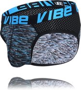 Andrew Christian Vibe Pro Mesh Brief Blauw - MAAT S - Heren Ondergoed - Slip voor Man - Mannen Slip