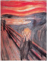Edvard Munch - The Cry Kunstdruk 40x50cm