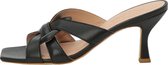 KUNOKA Cynthia black - Sandalen met hak Dames - maat 36 - Zwart