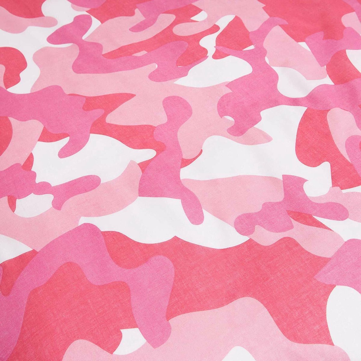 Roze camouflage - 1 persoons dekbedovertrek bol.com
