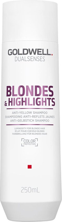 Goldwell Dualsenses Blondes Anti-Yellow Shampoo -250ml - Normale shampoo vrouwen - Voor Alle haartypes