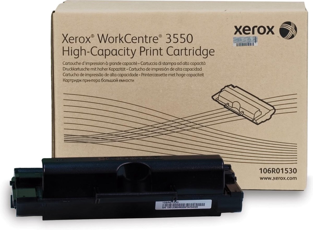 XEROX 106R01530 - Toner Cartridge / Zwart / Hoge Capaciteit