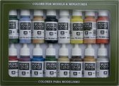 Vallejo 70140 Basic Colors USA - Model Color - Acryl Set Verf set