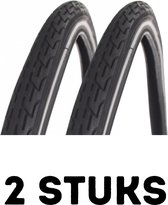Fietsband - Buitenband - Set van 2 - 28 x 1 Â½ (40-635) zwart