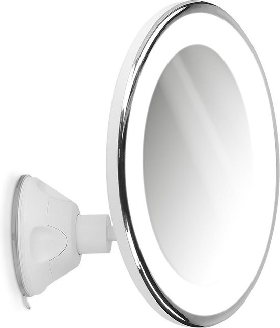 Navaris LED spiegel - Vergrotende cosmeticaspiegel - 360° draaibaar - 7x... bol.com