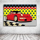 Pop Art Vintage Auto