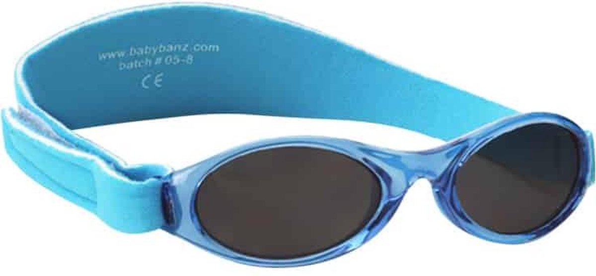 BabyBanz UV zonnebril Kinderen - Aqua - Maat 0-2 jaar
