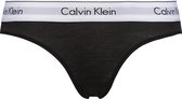 Calvin Klein dames Modern Cotton slip - zwart -  Maat: L