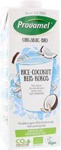 Rijst-kokosnootdrink Provamel - Verpakking 1 liter - Biologisch