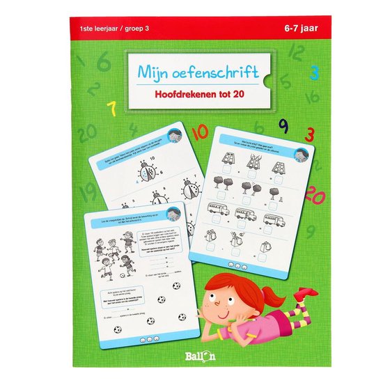 Hoofdrekenen tot 20 (6-7 jaar) - cover