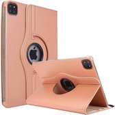 Tablet Hoesje voor Apple iPad Pro 12.9 inch (2020) - 360 draaibaar - Rose Goud