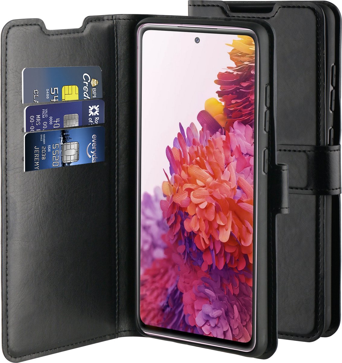 BeHello Samsung Galaxy S20 FE Gel Wallet Case Black