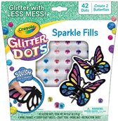 Crayola Glitter Dots - 3D Vlinder Mozaïeken