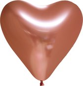 Ballonnen Chrome harten Copper (6 stuks)