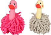 Flamingo Latex Struisvogel 16Cm, Let Op Alleen Het Roze Struisvogel Word Geleverd !