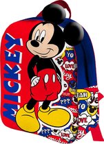 Disney Sac à Dos Mickey Mouse 4,8 Litres Polyester Rouge/bleu