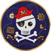 Amscan Feestborden Pirates Junior 22,8 Cm Papier 8 Stuks