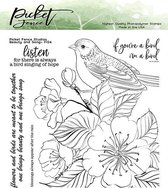 Beauty and Song Clear Stamps (F-124)