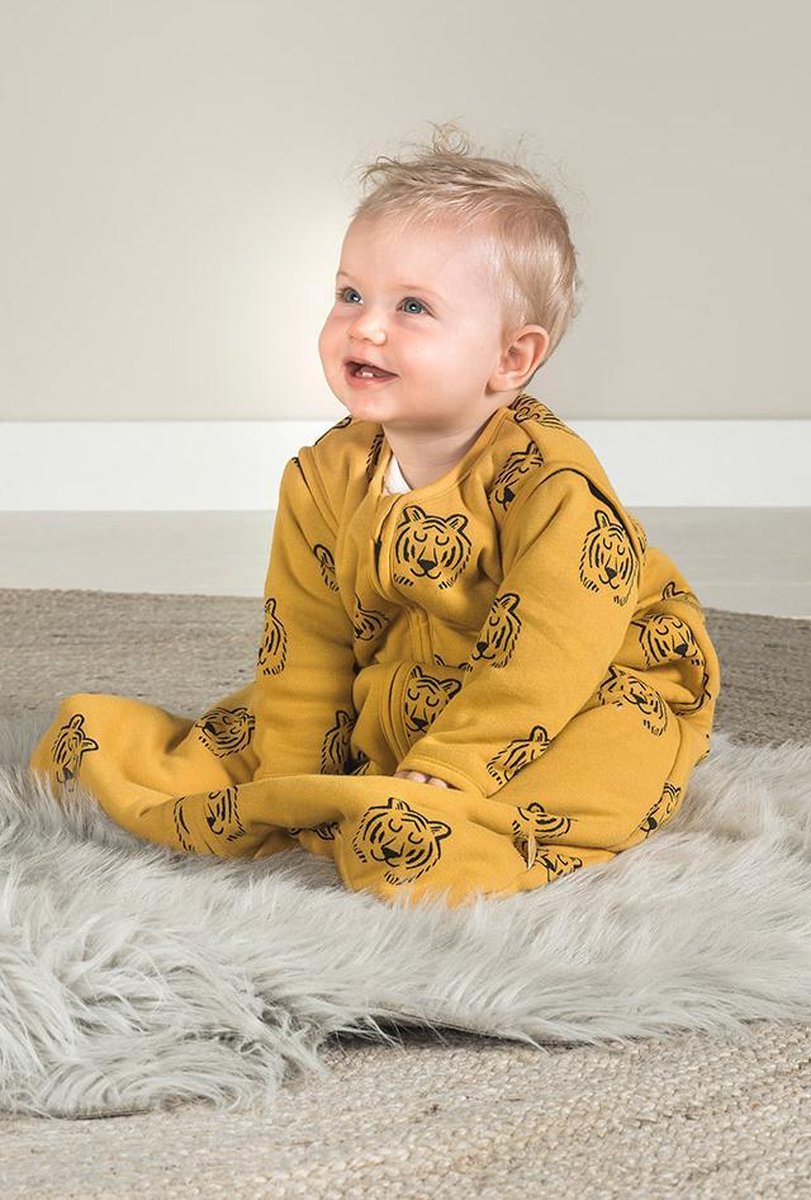 Jollein Baby Baby Winterslaapzak Met Afritsbare Mouw 90cm Tiger - Mustard |  bol.com