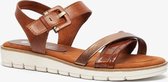 Nova dames sandalen - Cognac - Maat 38