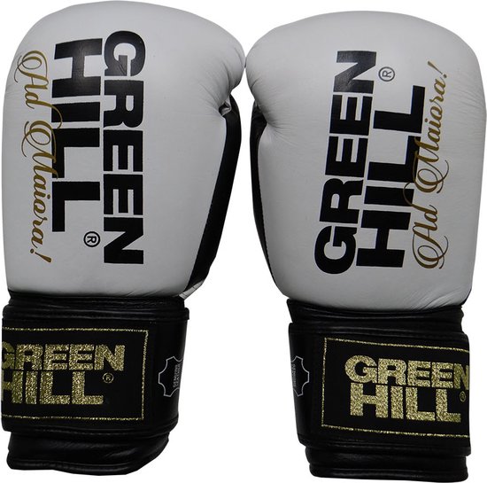 Gants de boxe Green Hill Legend - Cuir - Wit - 16 once. | bol.com