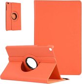 Hoes Geschikt voor Samsung Galaxy Tab A7 Hoes - (2020/2022) - bookcase -10.4 360 draaibare - Oranje