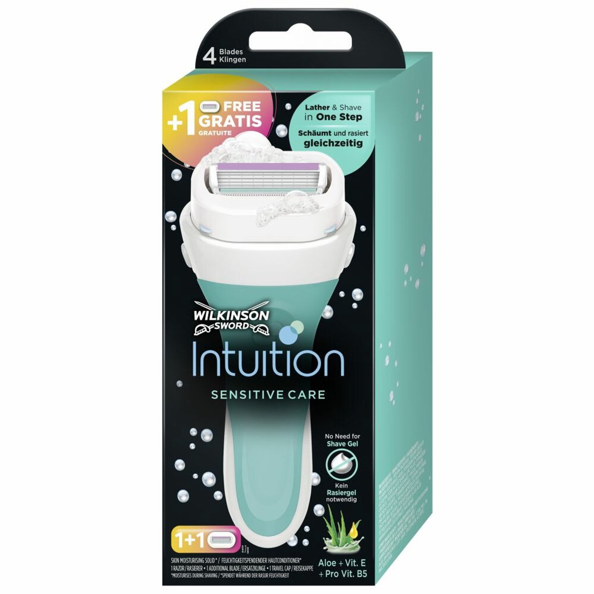 5x Wilkinson Woman Scheermes Intuition Sensitive 1 set