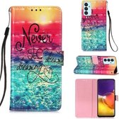 Voor Samsung Galaxy A82 5G 3D Schilderen Horizontale Flip Leren Case met Houder & Kaartsleuf & Portemonnee & Lanyard (Chasing Dreams)
