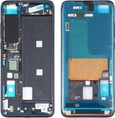 Originele voorste behuizing LCD-frame bezelplaat voor Xiaomi Mi 10S (zwart)