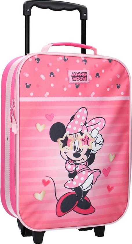 Minnie \u0026 Mickey Mouse Trolley suitcases Disney Minnie Mouse Looking  Fabulous | bol.com