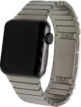 Geschikt Voor Smart Watch Stalen Band O Sluiting -  Zilver - 38mm En 40mm - Geschikt Voor Smart Watches