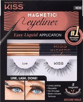 Kiss Magnetic Eyeliner & Lash Kit 01 Lure - Magnetische Eyeliner & Lash - Magnetische Wimpers