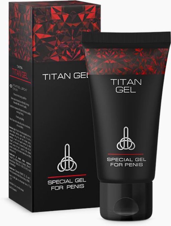 Titan Gel - naturel - produit de santé intime - crème d'extension du pénis  - 50 ml. | bol