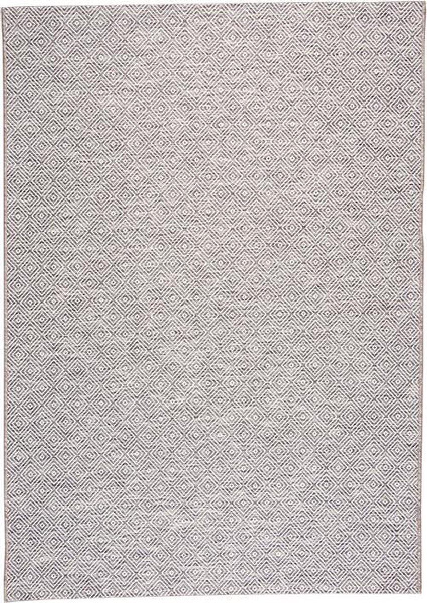 Fraai Buitenkleed - Summer Tile Lichtgrijs - 240x330cm